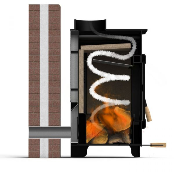 Burley Crownley 12kw Eco elite wood burning stove - 9412