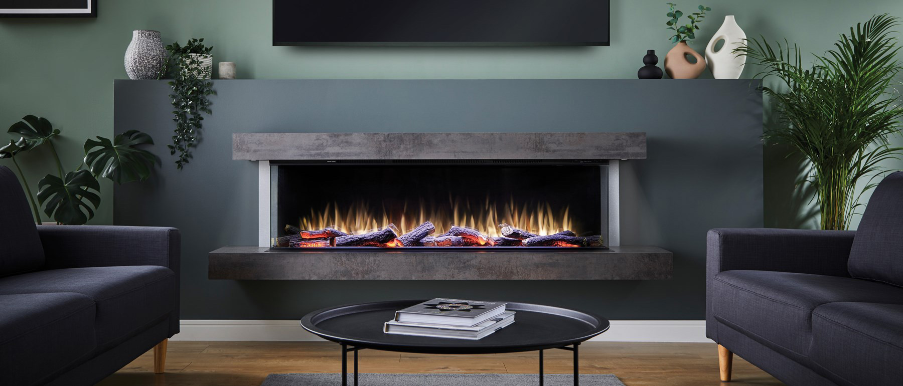 KATELL RENO 1750 (69") DEEP WALL MOUNTED ELECTRIC SUITE