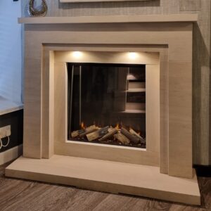 Codenza 650SQ LED electric suite with New Forest fire