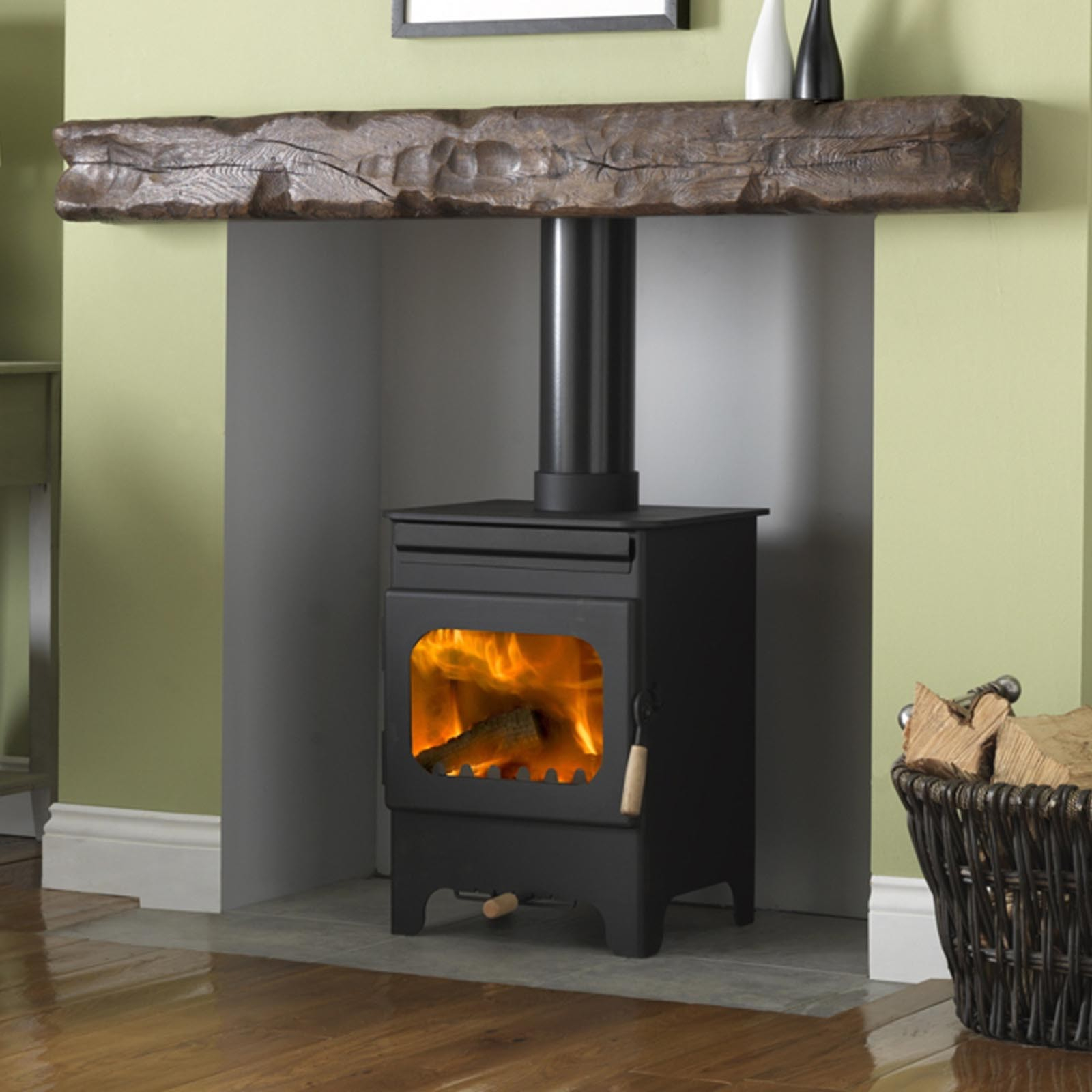 Burley Debdale Catalyst Eco Elite 4kw wood burning stove  9104-C
