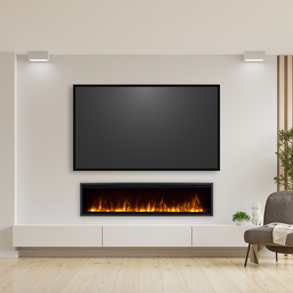 DIMPLEX EVO1500 IGNITE EVOLVE 60 LED MEDIA WALL FIRE