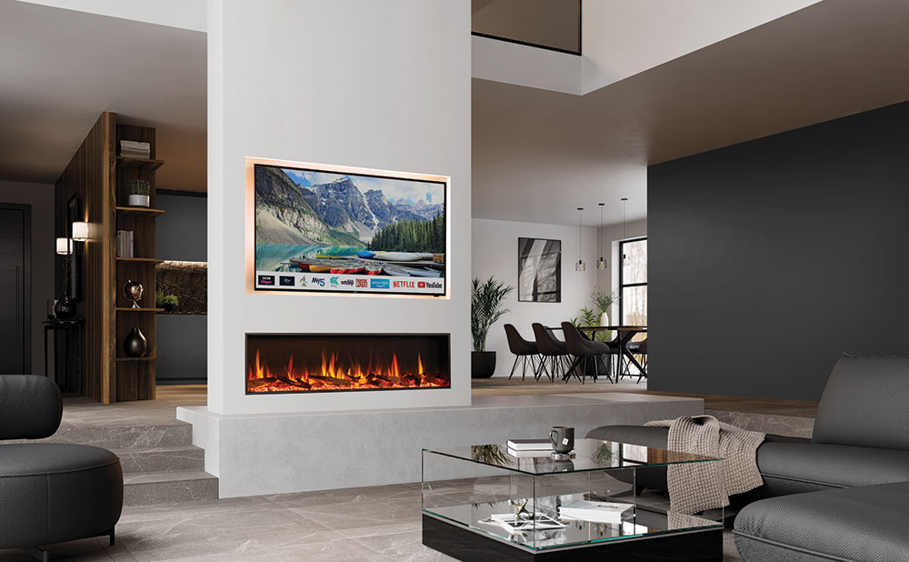 Gazco eStudio 135R LED electric fire