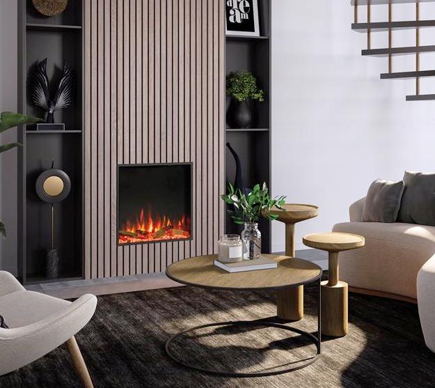 Gazco eStudio 60R LED inset electric fire
