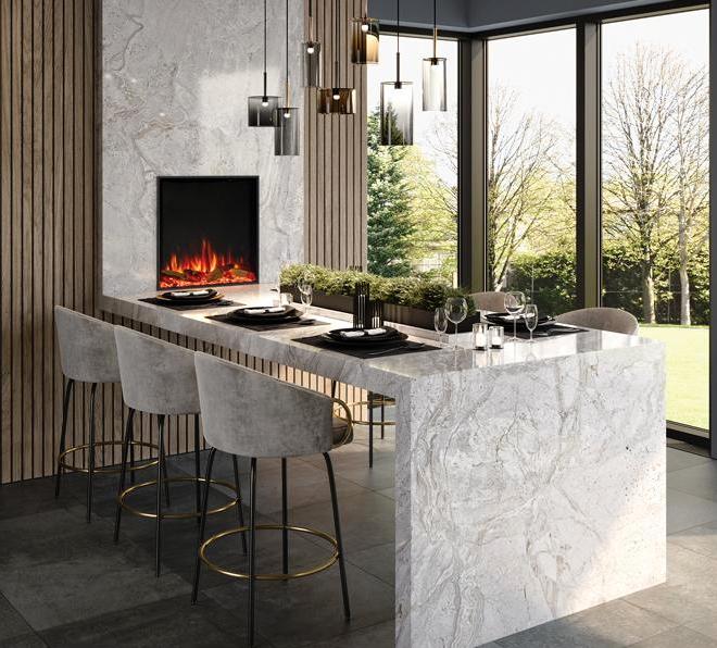 Gazco eStudio 60R LED inset electric fire