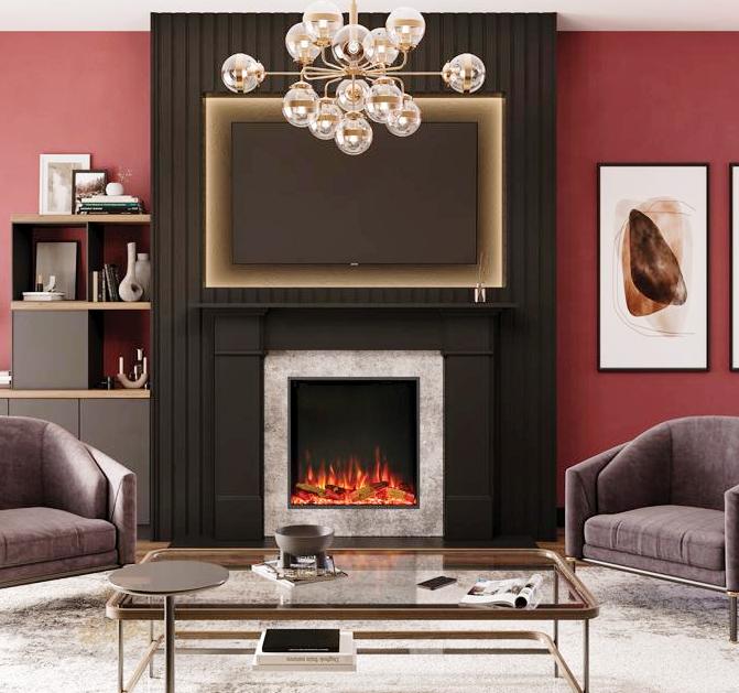 Gazco eStudio 60R LED inset electric fire