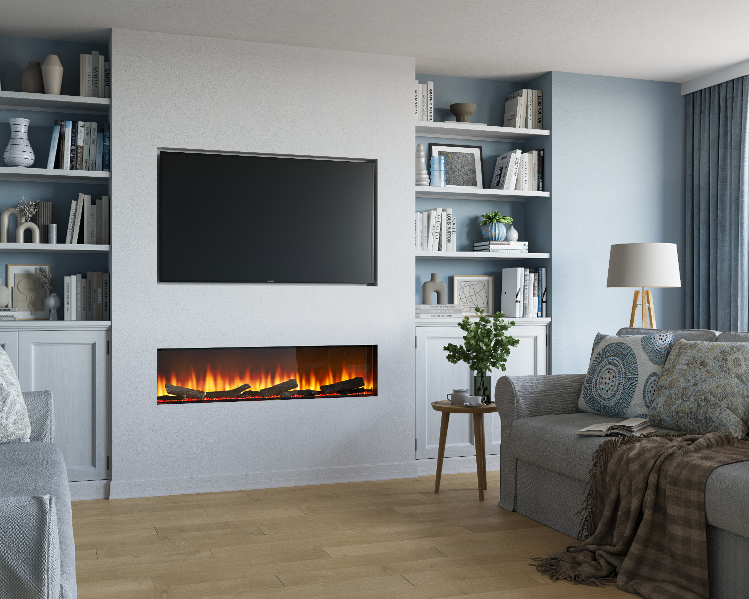 FPW Kanzo 1500 media wall fire