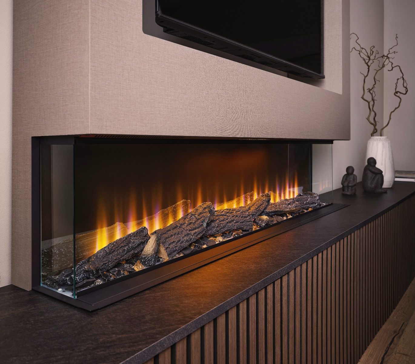 FPW Kanzo 1500 media wall fire