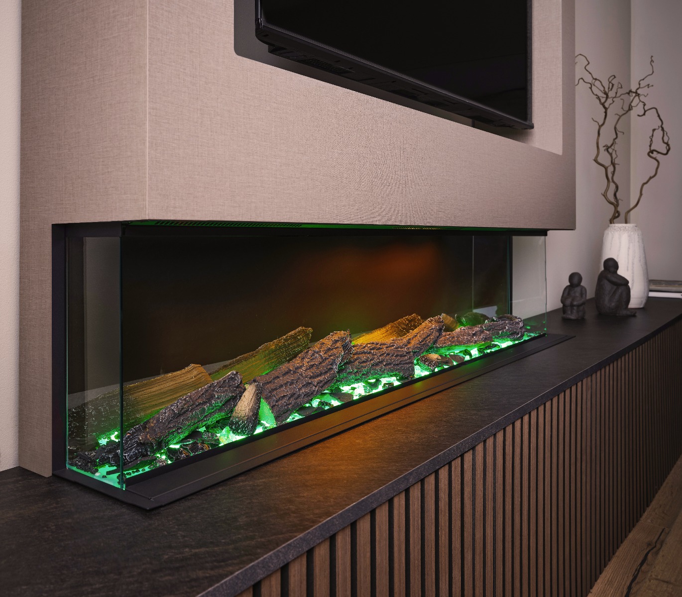 FPW Kanzo 1250 media wall fire