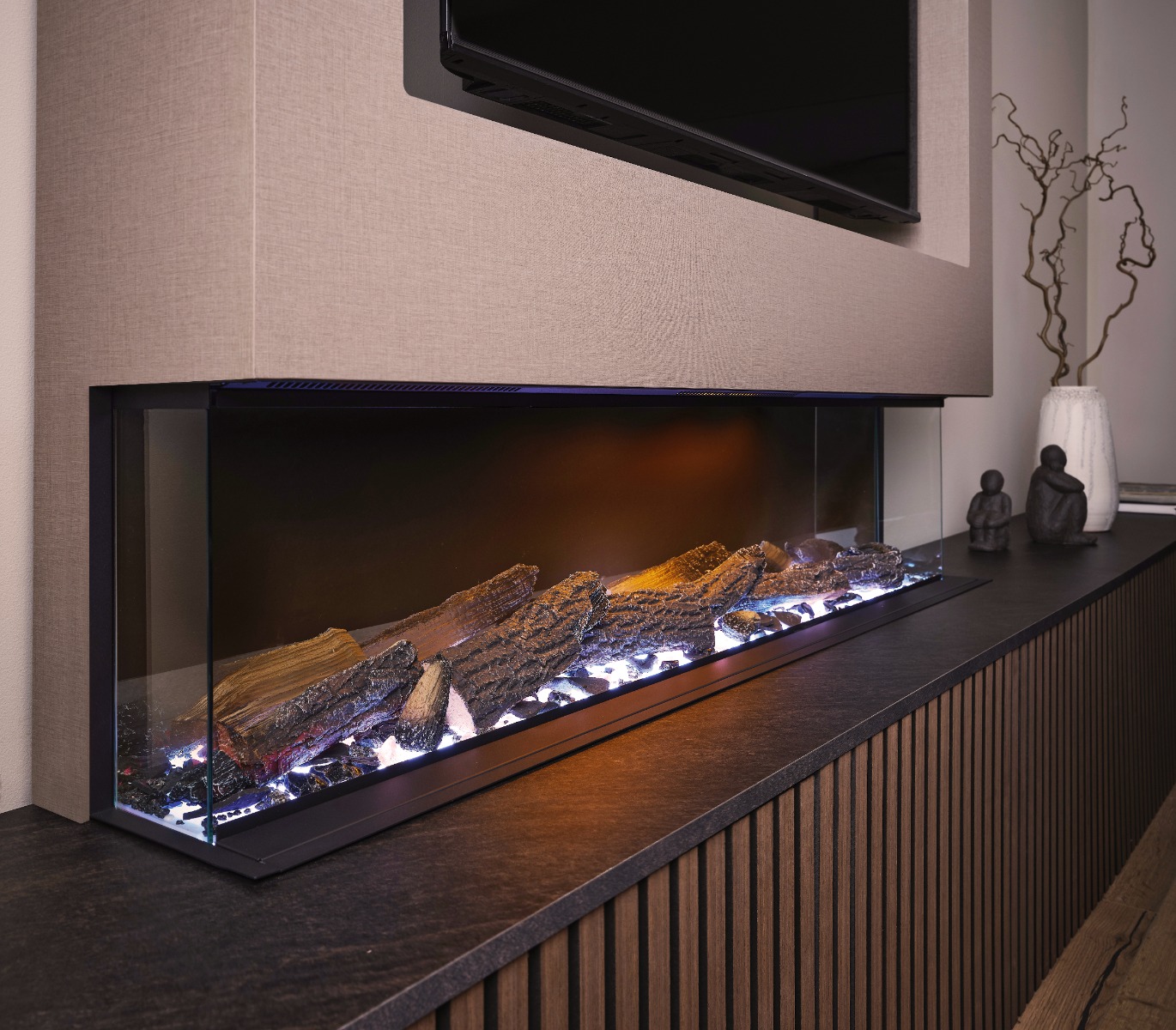 FPW Kanzo 1250 media wall fire