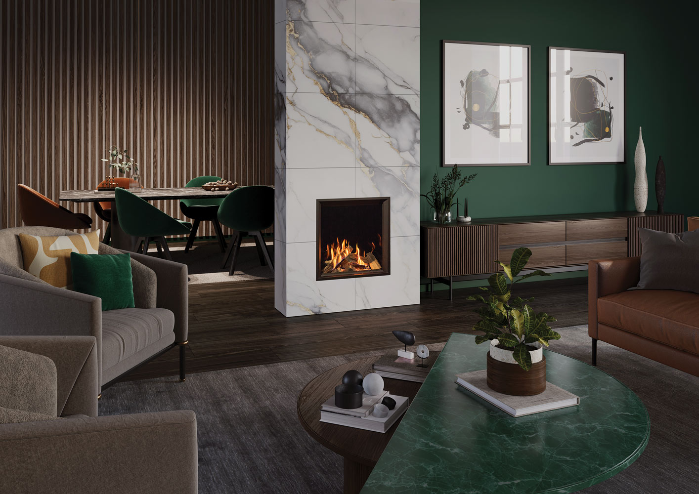 Gazco Onyx Eclipse 60HL gas fire