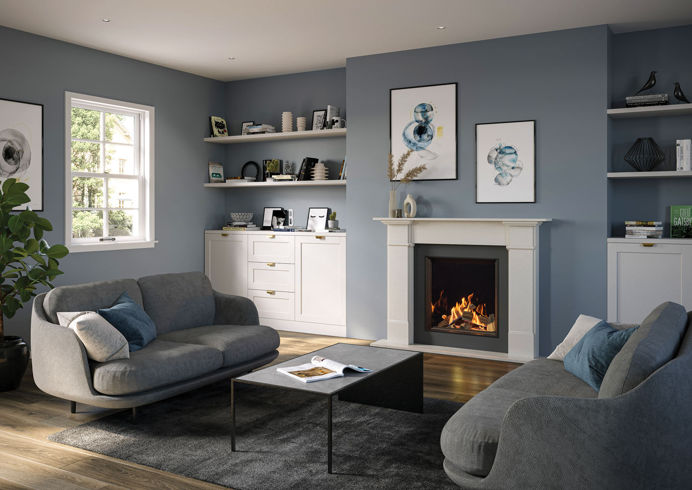 Gazco Onyx Eclipse 60HL gas fire