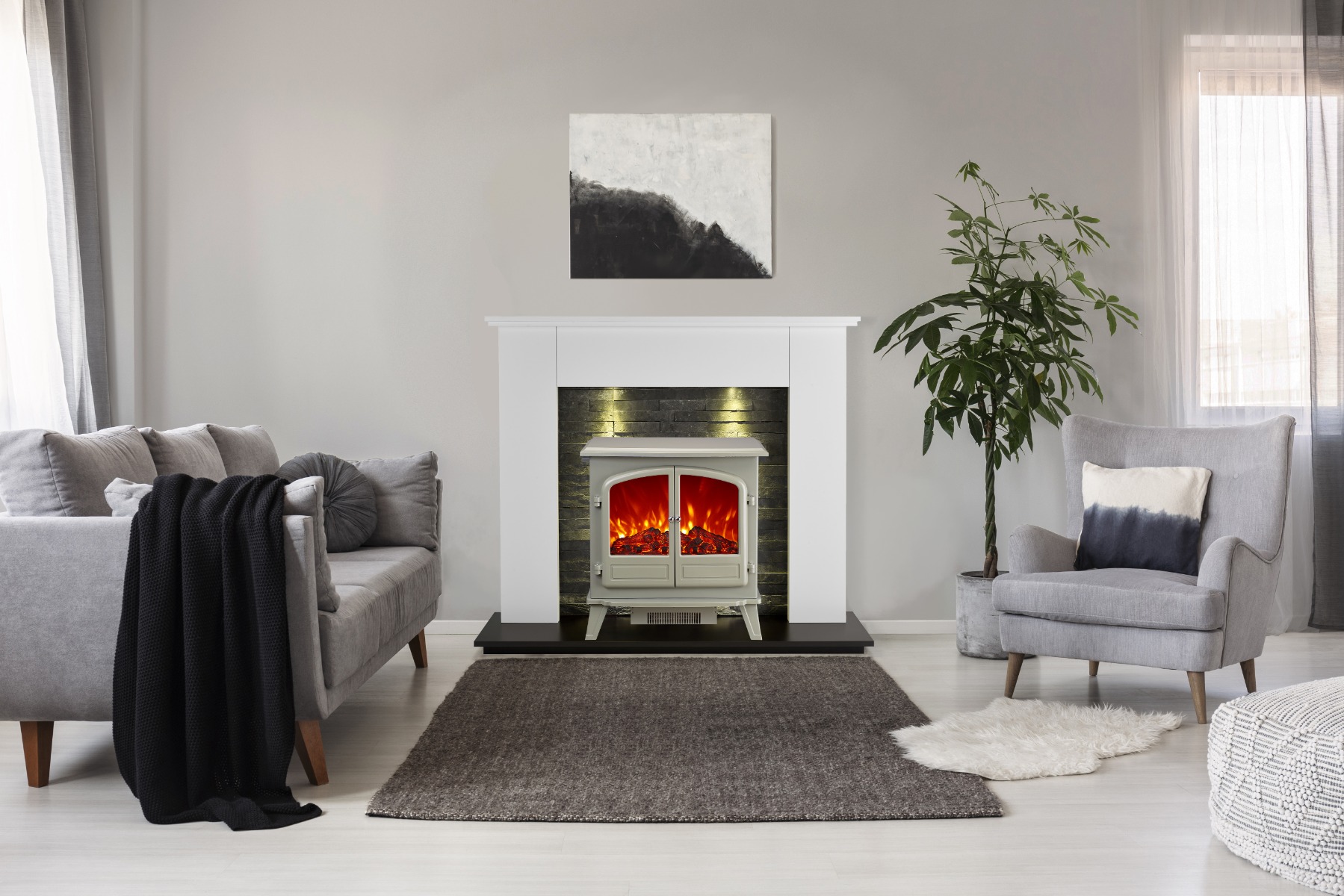 EkoFire 1400 LED Electric stove