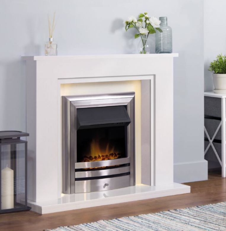 AURORA ELBA 42 MARBLE FIREPLACE