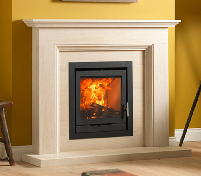 Fireline FPi5W-3 Wide Eco Design inset multifuel stove