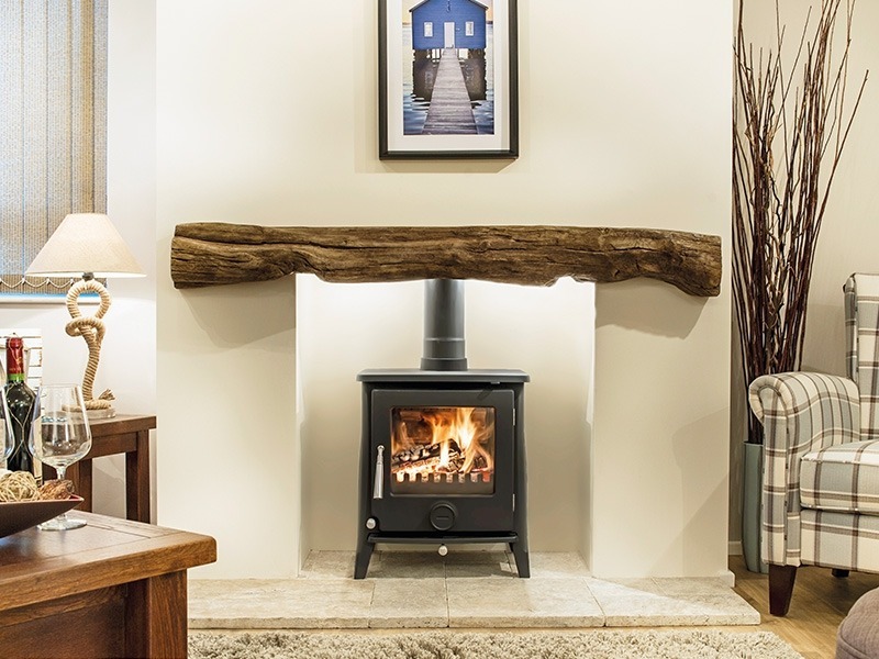Fowey Oak Effect Fireplace Beam