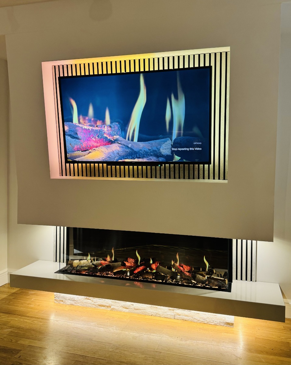 Gazco Onyx Fusion Media wall electric fire