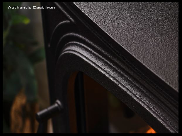 British Fires Hinton Black Edition LED electric stove