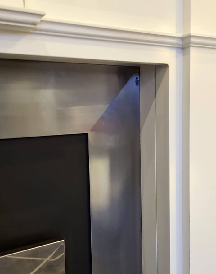 Harrogate fireplace with cast inset