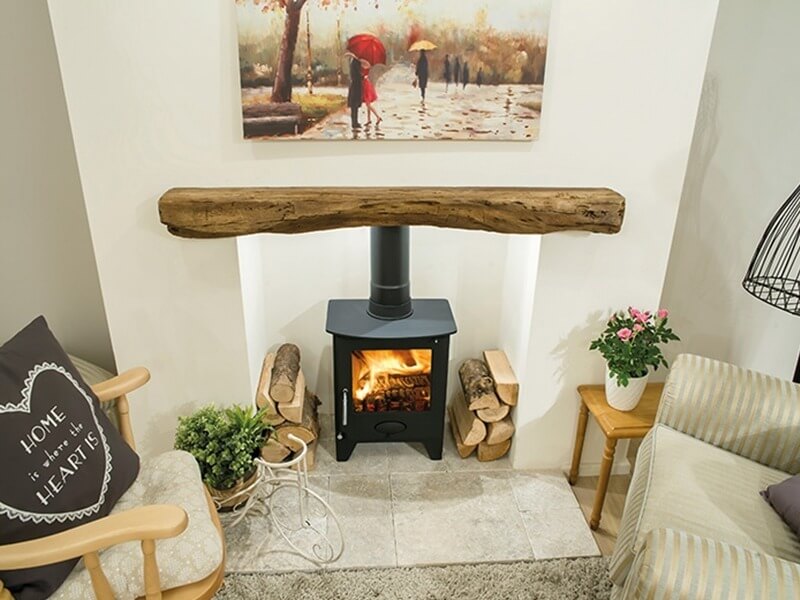 Hartland Oak Effect Fireplace Beam