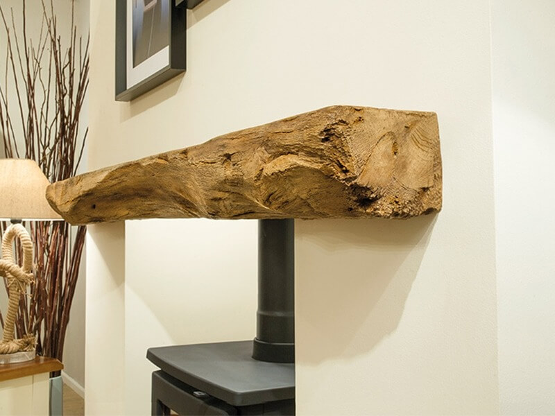 Hartland Oak Effect Fireplace Beam