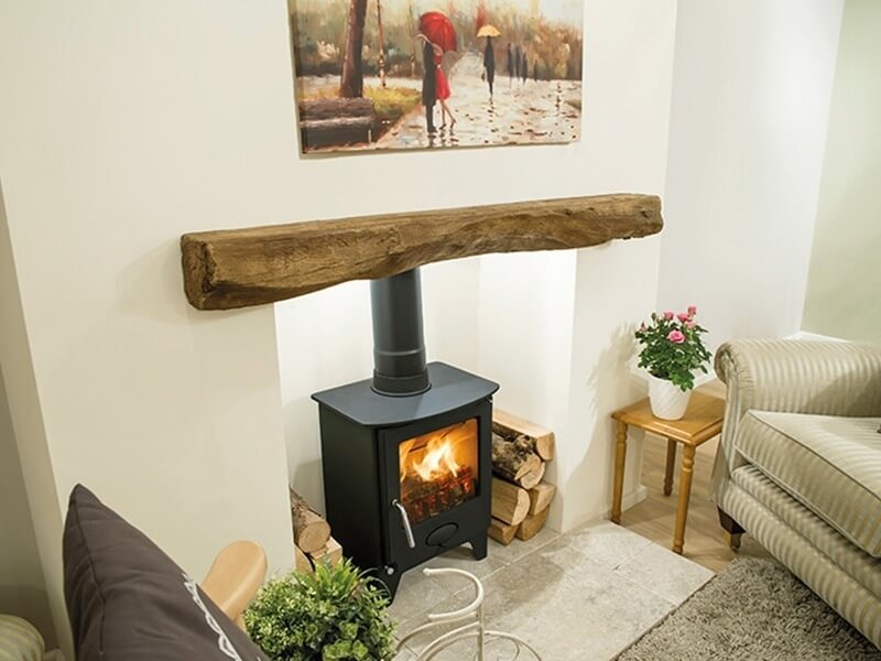 Hartland Oak Effect Fireplace Beam