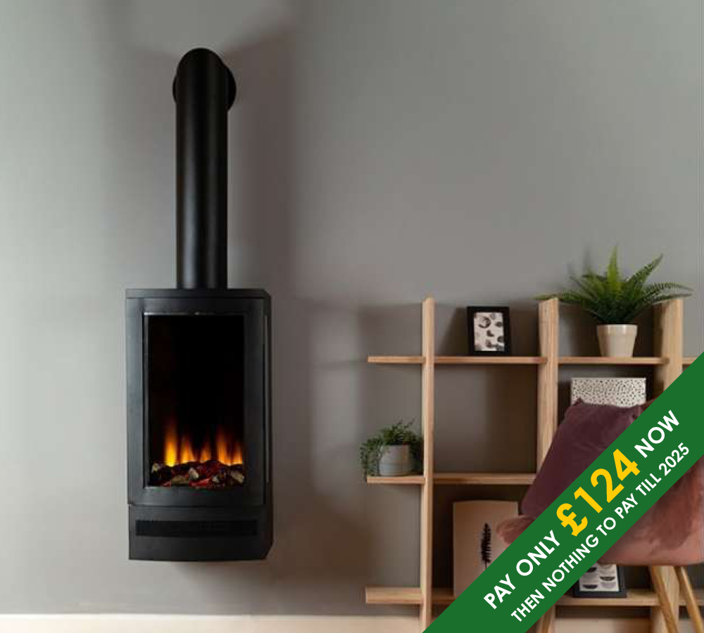 Bramshaw Wall Hung LED Electric stove