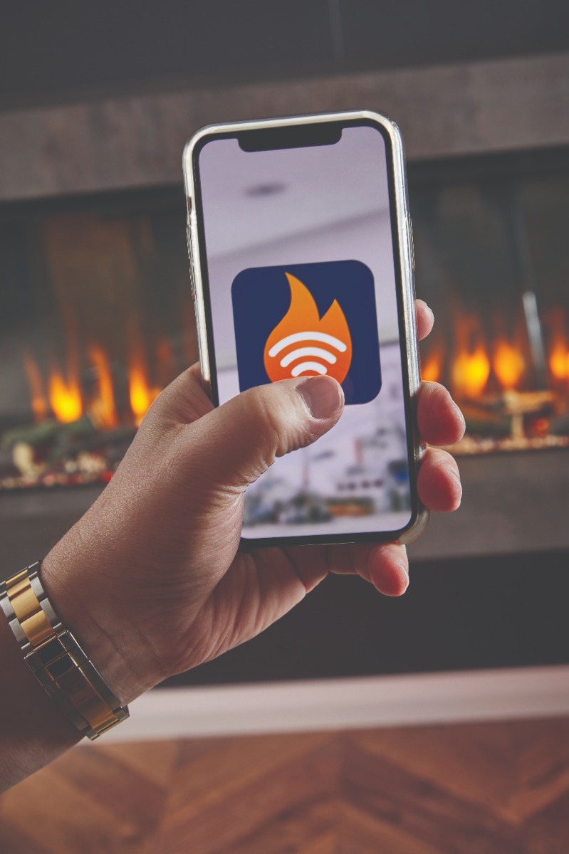 KATELL RENO 2500 (98") SLIMLINE LED WALL MOUNTED ELECTRIC