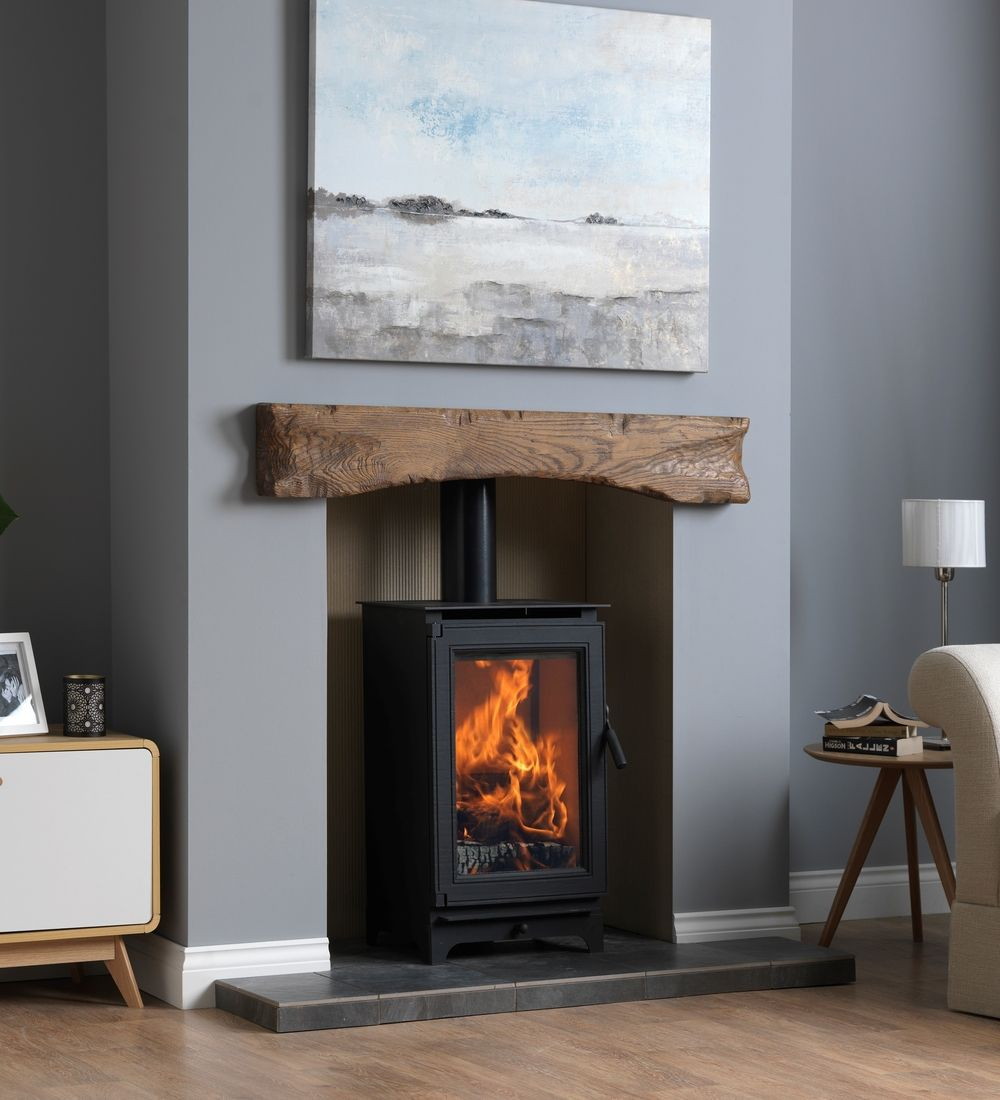 Burley Icarus Eco Design 5kw wood burning stove 9605