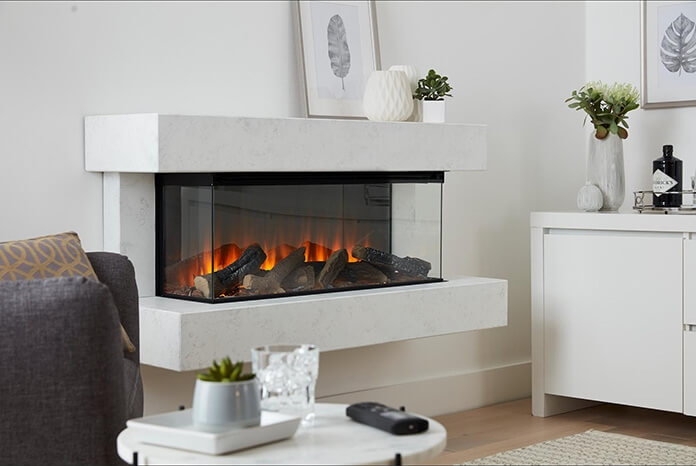 New Forest 870 Panoramic LED Electric fire