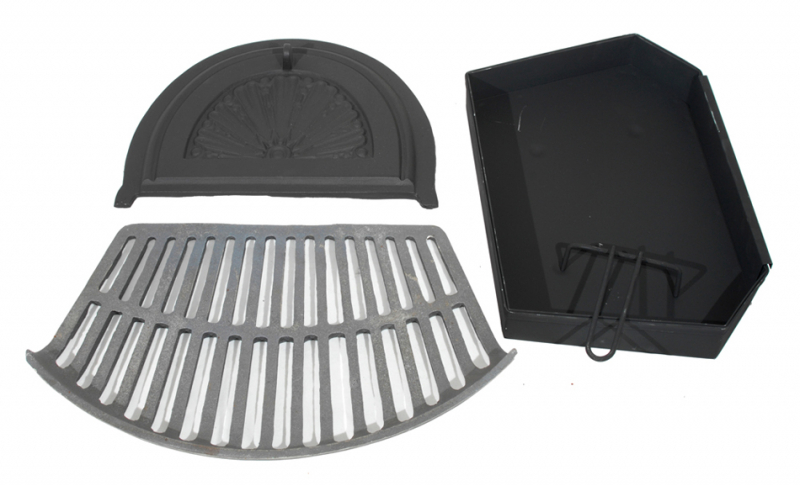 Solid fuel & damper kit to suit Tradition Casting