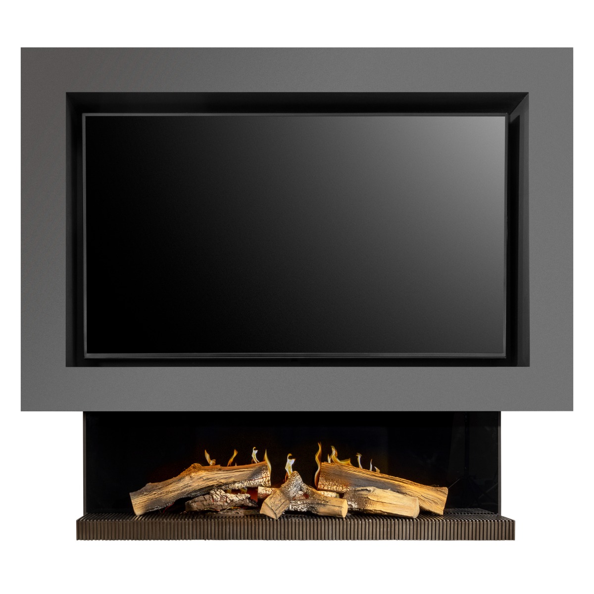 KalFire E-65 LED electric media wall fire