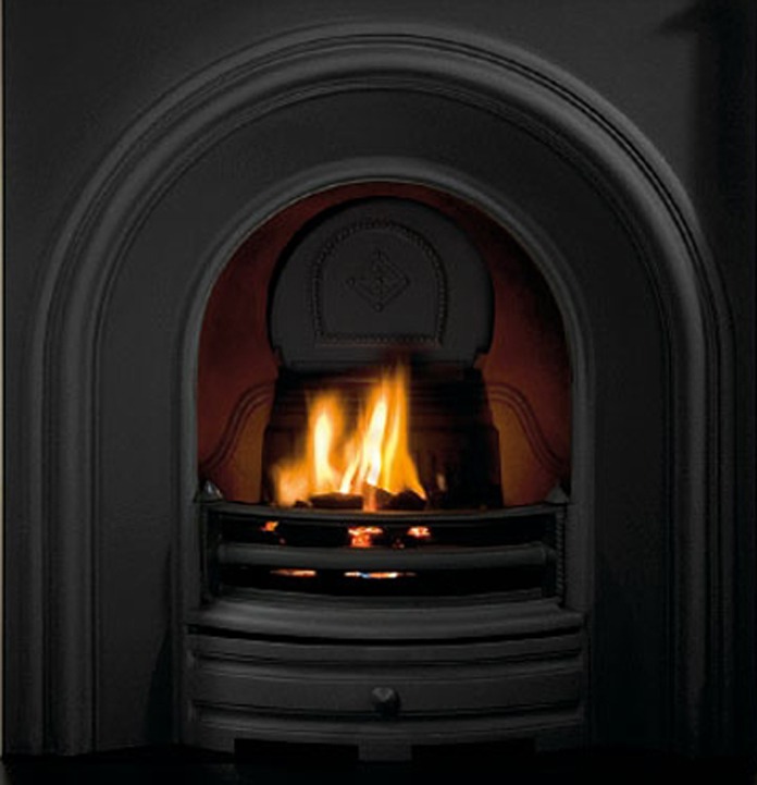 Crown Cast Iron Insert - Black