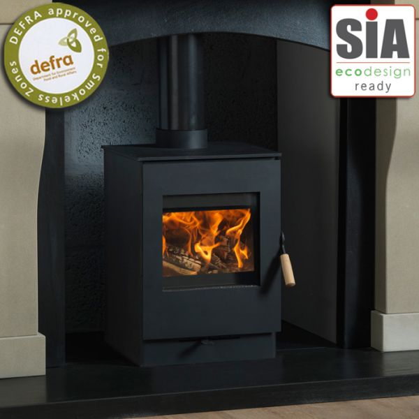 Burley Launde Eco elite 4kw wood burning stove 9304-C