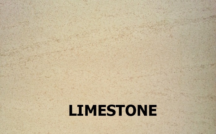 48&Prime; Limestone hearth & back panel set - Natural Limestone