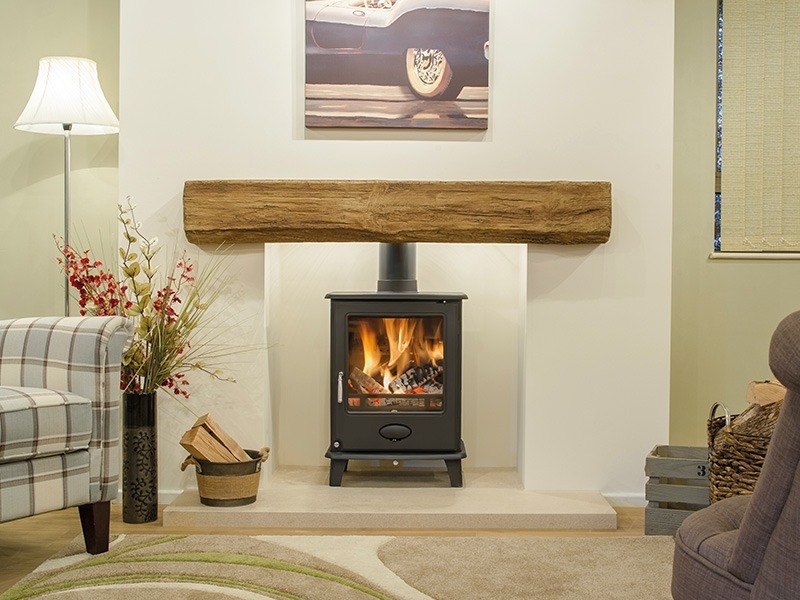 Netherton Oak Effect Fireplace Beam