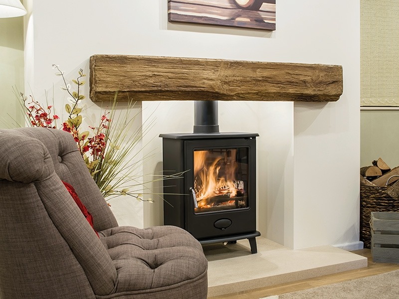 Netherton Oak Effect Fireplace Beam