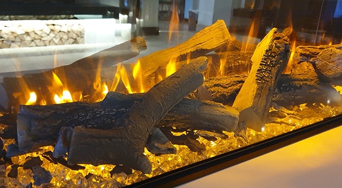 New Forest 1200 media wall fire