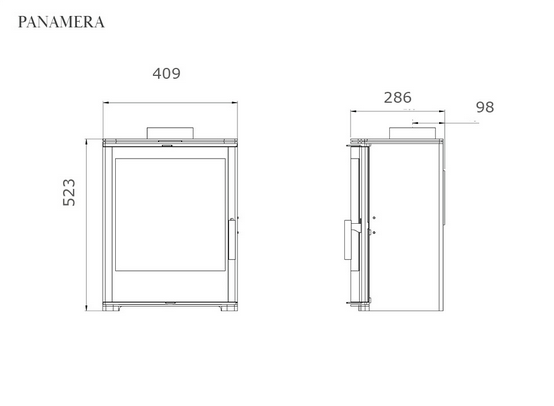Penman Panamera Multifuel Stove