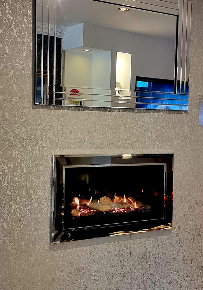 Paragon Panache 8040 hole in the wall fire