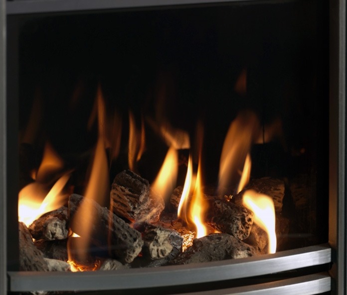 Paragon Core Deluxe HE inset gas fire - conventional flue