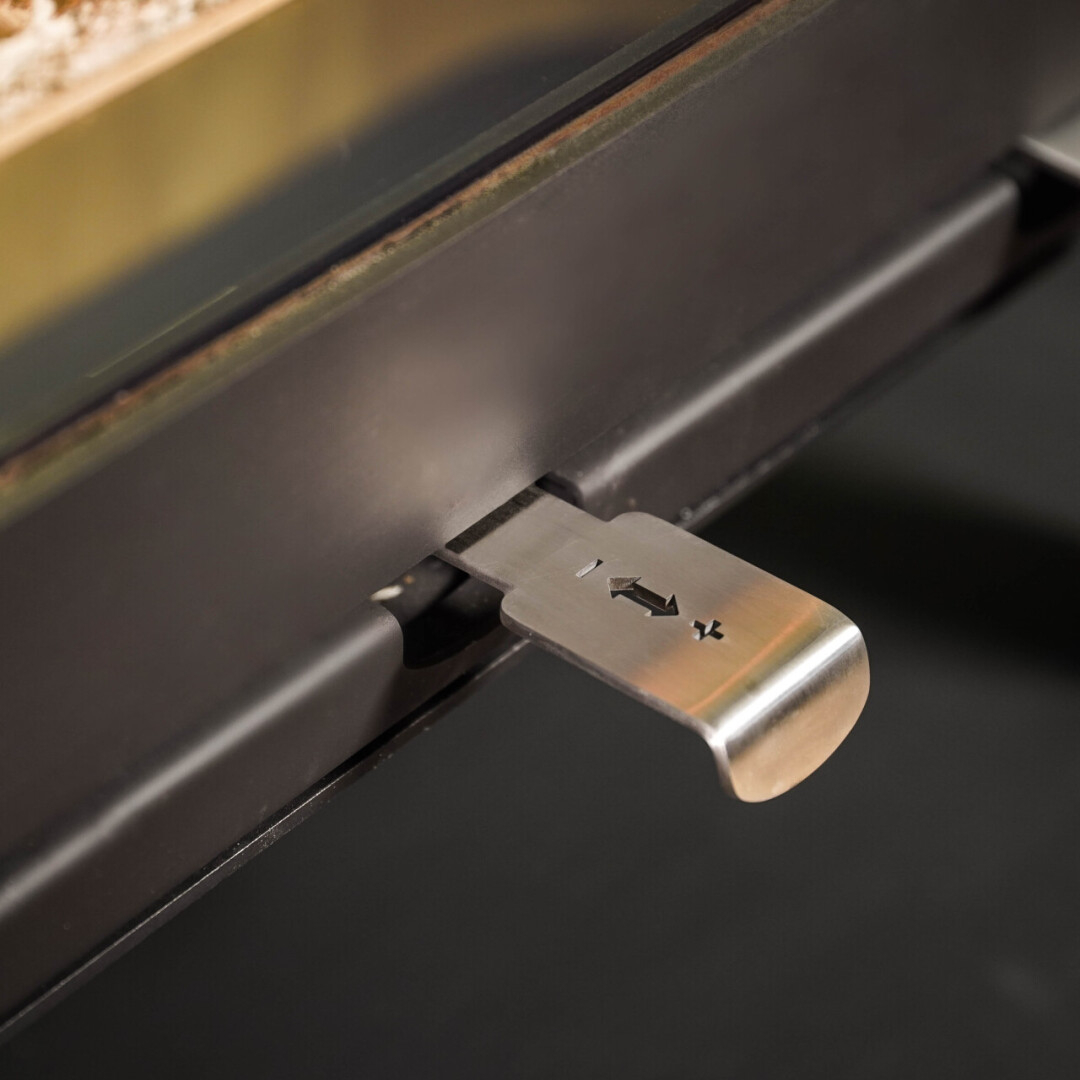 PureVision Linear LPV5 3 sided wood burning stove