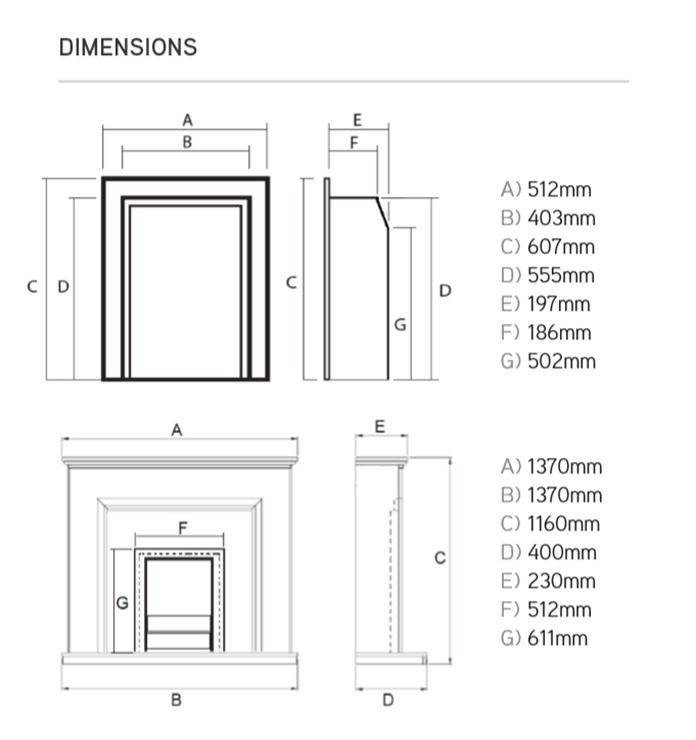 Wildfire Ravel 400 HE balanced flue Inset Gas fire