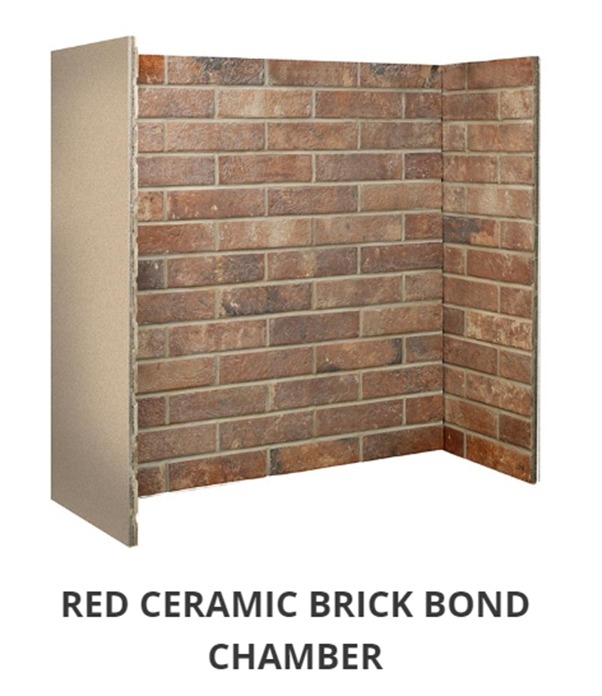 Red Ceramic Brick Bond chamber
