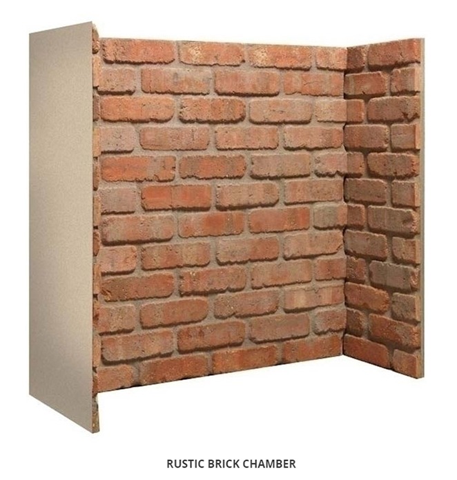Rustic Red Brick chamber (no returns)