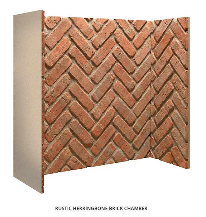Rustic Herringbone Brick chamber
