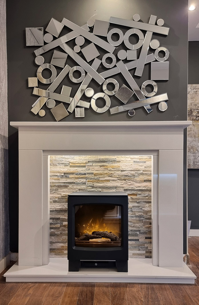 Santorini electric stove suite