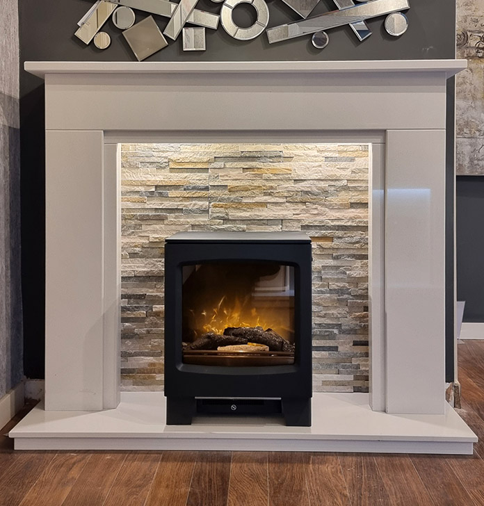 Santorini electric stove suite