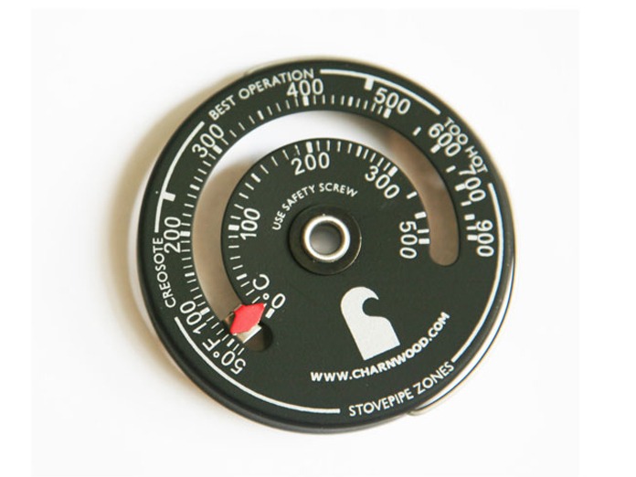 Flue pipe thermometer - for wood burning & multi fuel stoves