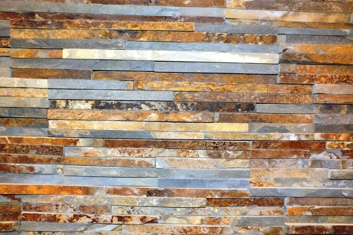 Wall stone panels - Thin Rusty