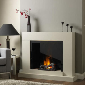 Katell Verama free standing electric fire suite